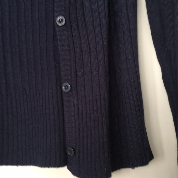 Navy Blue cardigan - Picture 2 of 3